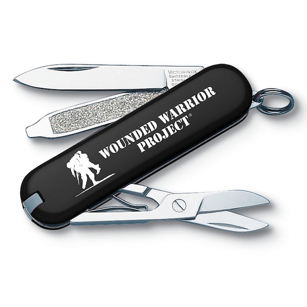 Swiss Army Brands Victorinox Classic Sd Black With Wwp Logo VIC-55070.US2 - main